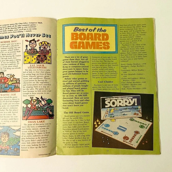 Vintage 1984 Dynamite Magazine Mr T Arcade  Video Game Scholastic - Picture 11 of 16